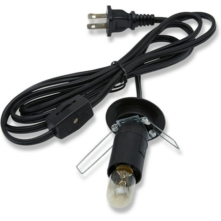 Zennery Himalayan Salt Lamp Electric Cord and Bulb - Walmart.com