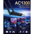 thumbnail image 4 of Wireless USB 3.0 WiFi Adapter for Desktop PC, for Win 11/10/8/7/XP, 4 of 5