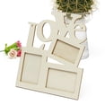 thumbnail image 2 of 1Ensemble Cadre Familial en Bois Forme Creuse Beige pour les Amateurs d'Art, 2 of 5