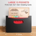thumbnail image 3 of Greeting Card Organizer Expanding Storage Box Accordion, 3 of 7