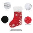 thumbnail image 4 of Ryvnso Christmas Stockings Christmas Snowflakes 17.7" Large Stocking Decoration 1 Pack, 4 of 7