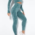 thumbnail image 4 of BLVB Women's Scrunch Workout Leggings Stretch Seamless High Waisted Butt Lifting Gym Yoga Pants Athletic Running Tights, 4 of 5