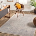 thumbnail image 3 of Surya Subtle 79x108" Traditional Polyester Fabric Rug in Blue/Gray/Taupe, 3 of 6