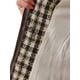 thumbnail image 5 of Conjunto de traje para mujer INSPIRE CHIC de 2 piezas, chaqueta corta de tweed a cuadros y falda en marrón, 5 of 6