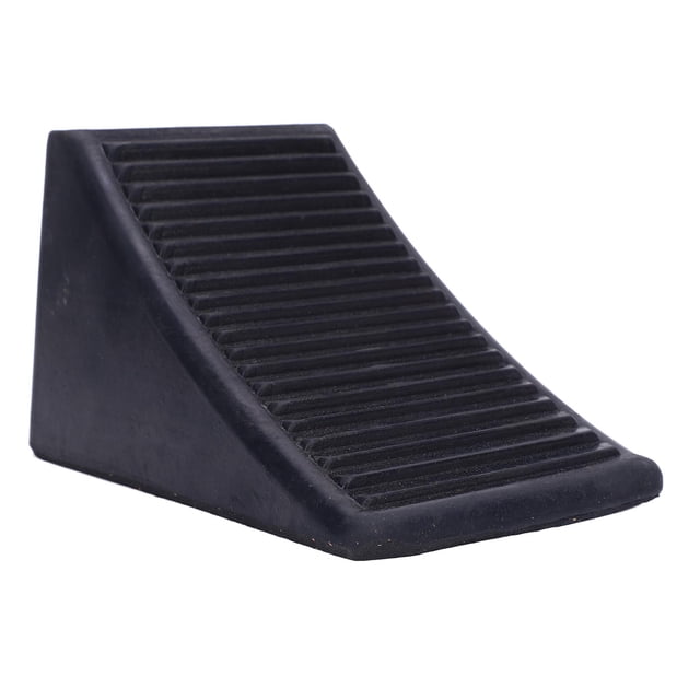 Cale de Roue, Butée de Roue Capacité de Charge 1-3 Tonnes 6,30x3,94x3,94 Po Caoutchouc Antidérapant Sécurité Améliorée Robuste pour Voiture pour VTT pour VR