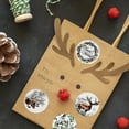 thumbnail image 4 of Wrapables Christmas Stickers Label Roll, Holiday Stickers for Sealing Cards, Envelopes, Gift Boxes, Festive Party Favors (500pcs), Happy Holidays, 4 of 4