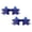A952 Dark Blue 5.7" 2Pack, variant on 2Pcs Frameless Star Sunglasses Transparent Candy Colored Sunglasses Party Star Glasses Event & Party