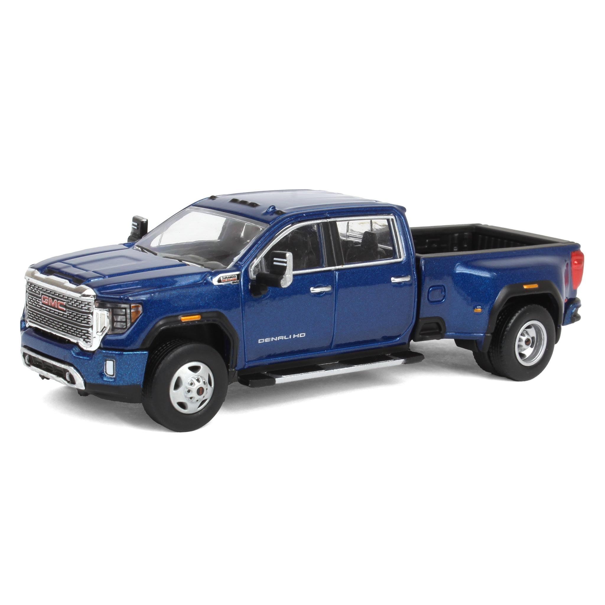 1/64 2022 GMC Sierra 3500 Denali Dually, Forest Metallic