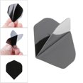 thumbnail image 4 of 30 Pcs High Quality Simple Pure Black PET Dart Flights, 4 of 5