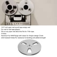 thumbnail image 2 of <p>Empty Tape Reel 1/4 7 Inch Empty Tape Reel 3 Hole Empty Tape Reel Open Reel Takeup Reel 1/4 7 Inch Empty Tape Reel 3 Hole Aluminum Alloy Universal Opening Machine Part Open Reel, 2 of 7