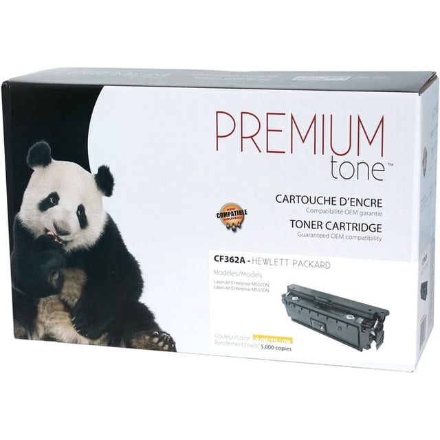 Cartouche de Toner Premium - Alternative pour HP CF362A - Jaune