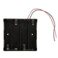 thumbnail image 1 of Battery Storage Case,Plastic Battery Holder Storage Battery Connecting Case Battery Casewith Wire Leads Elevated Design, 1 of 7