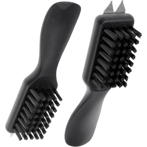2PCS Golf Shoes Brush, Compact Brush Cleaner Dirt Mud Remover Tools fit for Golf Club Groove Cleaning Accessories