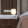 thumbnail image 4 of Miangastore 1 Set Portable Touch Sensor Table Lamp Color Changing E26 Night Light Adjustable Bedside Lamp (US Plug), 4 of 8