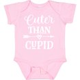 thumbnail image 3 of Inktastic Valentine Day Cuter Than Cupid Boys or Girls Baby Bodysuit, 3 of 5