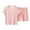 Multicolor A4, variant on Hrsba Kids Summer 2 Piece Outfits Sets,Kids Summer 2 Piece Outfits Casual Short Sleeve Round Neck Toddler Summer Short Sleeve Round-Neck Blouses & Shirts Sets