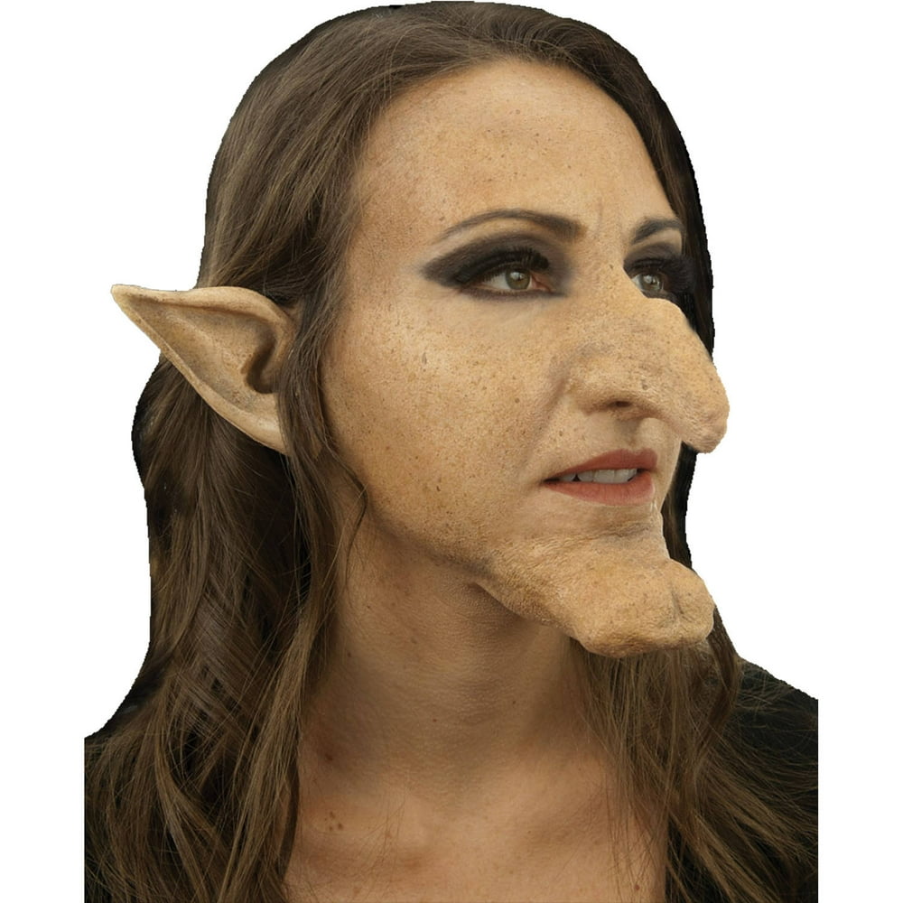 Witch Nose Chin Kit Adult Halloween Accessory - Walmart.com - Walmart.com