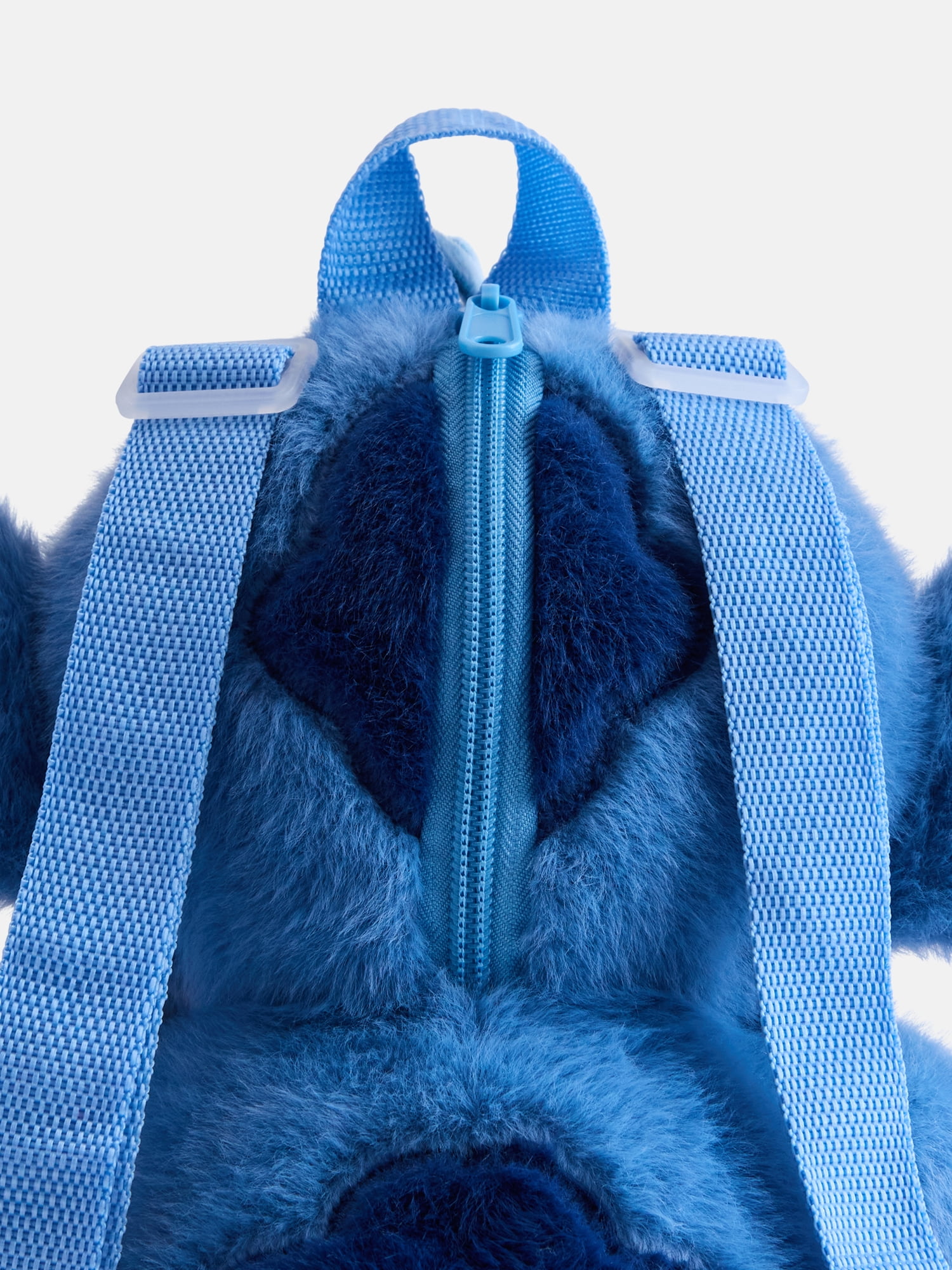 Disney Stitch Unisex Kids Plush Backpack, Blue