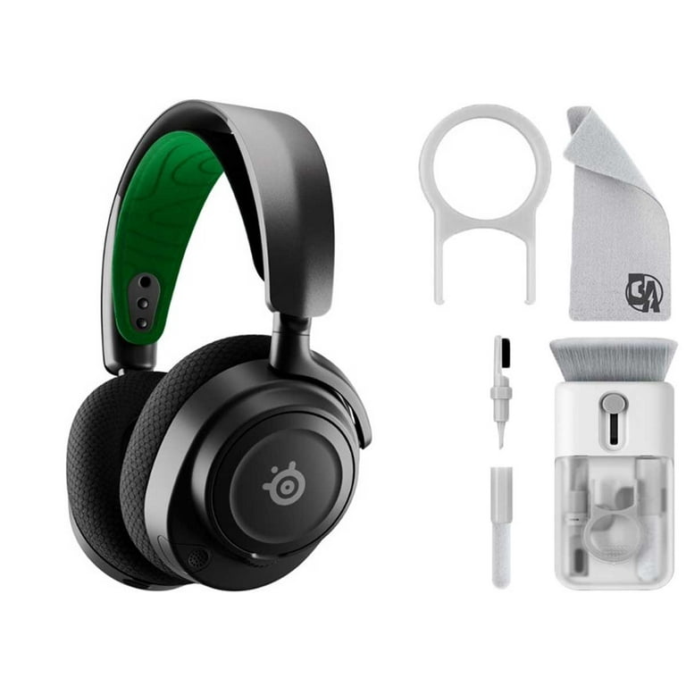 SteelSeries Arctis Nova 7X Wireless Gaming Headset for Xbox Series X|S, and Xbox One Black With Cleaning Kit Bolt Axtion Bundle Used