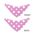 thumbnail image 3 of Sikiie Purple And White Polka Dot Dog Bandanas-Dog Scarf Bib Kerchief Breed for Dogs and Small for Pets Gift-, 3 of 5
