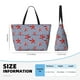 thumbnail image 4 of Fotbe Starfish Navy Blue Stripe Bolsa de Viaje para Playa - Resistente al Agua, Bolsa Tote de Gran Capacidad y Ligera con 7 Bolsillos para Mujeres y Hombres, 4 of 7
