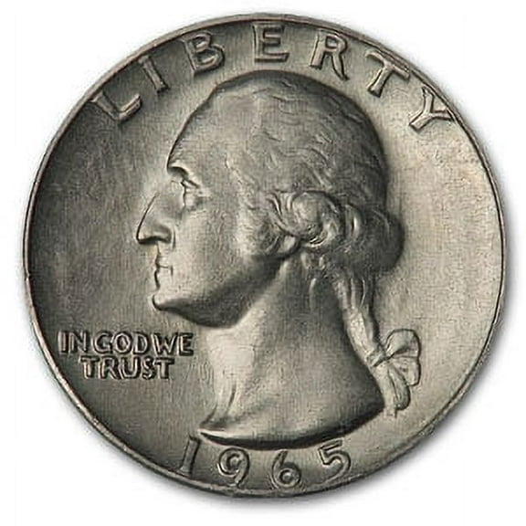 1965 Washington Quarter BU