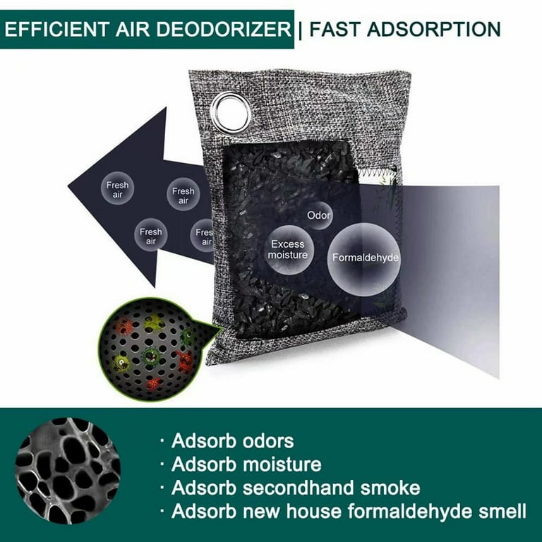 New Natural Aroma Sachet, Wardrobe Dehumidifying Charcoal Bag, For Car,  Bathroom, Kitchen, Shoe Cabinet, Ship, Bedroom, Air Cleaner And Air Purifier