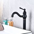 thumbnail image 4 of Sink Faucet Basin Tap Kitchen Vessel Deck Mounted One Gadget Home Improvement Exquisite Handy Installation Antique Vessel One Hole Cold Hot Type 2, 4 of 7