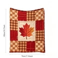 thumbnail image 4 of Halloween Sale Clearance!Fall Decorations for Home, Autumns Thanksgiving Flannel Throw Blanket 5 Cute Fall Patterns Plushs Blanket 70x100cm For Sofa Bed Camping Warm Light Weight Cover, 4 of 8