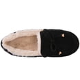 thumbnail image 6 of GLOBALWIN Women's Moccasins Shoes Winter Indoor Outdoor Faux Fur Lined Slippers Black 8M, 6 of 7
