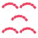 thumbnail image 3 of 30 banderines para marcar césped - Banderines para obras y riego de jardines - Estacas de precaución para topografía y marcado de césped, 3 of 5