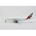 thumbnail image 4 of Airbus A300-600R Commercial Aircraft "Emirates Airlines" White with Striped Tail 1/400 Diecast Model Airplane by GeminiJets, 4 of 4