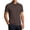 Coffee, variant on SELONE Mens Shirts Casual Short Sleeve Shirt Collared Performance T-Shirts Buttons Breathable Summer Business Wear Pink