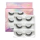 thumbnail image 1 of 3 pares de pestañas autoadhesivas sin pegamento, extensiones de pestañas reutilizables de volumen largo, aspecto natural, regalo para mujeres, 1 of 9
