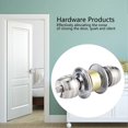 thumbnail image 2 of Stainless Steel Short Tongue Ball Door Lock for Bedroom Bathroom, 2 of 4
