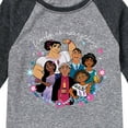 thumbnail image 3 of Disney's Encanto - Family Is Everything - Toddler And Youth Raglan Graphic T-Shirt, 3 of 4