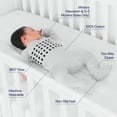 thumbnail image 4 of Pijama para bebé Nanit Breathing Wear, 100% algodón, de 6 a 9 meses, 4 of 8
