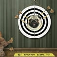 thumbnail image 1 of WEAVILUX Throwing Game Dart Game Marker Yellow PVC Floor Marking 1 Set, 1 of 6