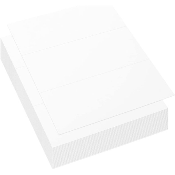 100 Sheets Trifold Brochure Paper Tri Fold Pamphlet and Flyer Paper