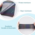 thumbnail image 4 of 1roll Rainbow Heat Transfer 11.8 in x 6.5 ft Reflective Rainbow Iron On Vinyl Heat Transfer Vinyl Film DIY T-Shirts Fabrics Silhouette Cameo Hats Bags Christmas Decoration, 4 of 6