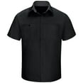 thumbnail image 3 of Red Kap Men's Short Sleeve Performance Plus Shop Shirt with OilBlok Technology, 3 of 7