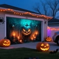 thumbnail image 3 of Halloween Garage Door Banner With Festive And Quirky Decorations Hanging This Banner Becomes Effortless Due To Its User Friendly Installation Mechanism., 3 of 8