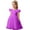 AB42 Purple, variant on Bainana Girls Tutu Dress Toddler Solid Color Ruffled Sleeve Crew Neck Dresses Breathable Soft Little Girls Summer Party Formal Gown Dress Beige Size 3-4 Years