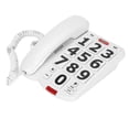 thumbnail image 2 of Wired Big Button Landline Phone with Super Loud Ringtones and Easy-to-Read Buttons, 2 of 4
