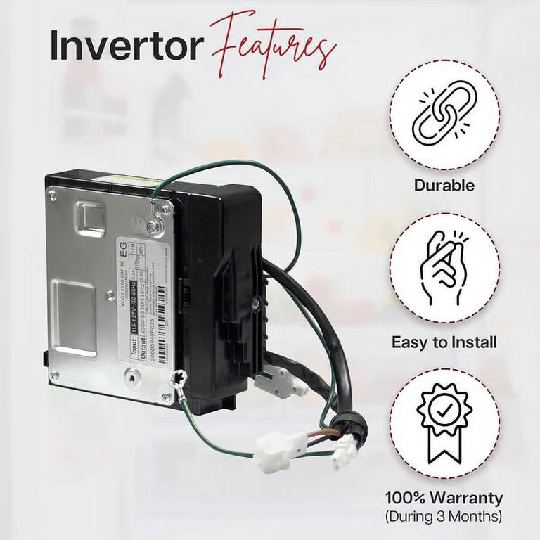 GARP WR49X10283, AP5669522 Inverter Control Board for 
