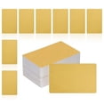 thumbnail image 1 of 200 Piezas de Tarjetas de Presentación de Metal en , 1/64 PULGADA de Grosor, 3,4 X 2 Pulgadas, Materiales de Grabado de Aluminio, Tarjetas Únicas Doradas, 1 of 5