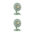 thumbnail image 2 of Ounissouiy Ventilador de carga portátil recargable, ventilador de con cabezal oscilante, aire acondicionado, ventiladores de refrigeración, Type3 NO3, 2 of 6
