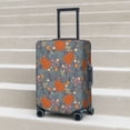 thumbnail image 3 of Wukai Floral Squirrel Elastic Luggage Cover: Personalized Protection for Your Suitcase - Fits 19~29-inch, Washable & Durable Travel Companion-Small, 3 of 8