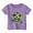 Purple, variant on lnmuld Tops for Teens St Patrick's Day Themed Casual Short Sleeve Tee for Toddler Girls and Boys Size:12-18 Months
