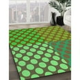thumbnail image 3 of Ahgly Company Machine Washable Indoor Rectangle Transitional Oak Brown Area Rugs, 4' x 6', 3 of 7